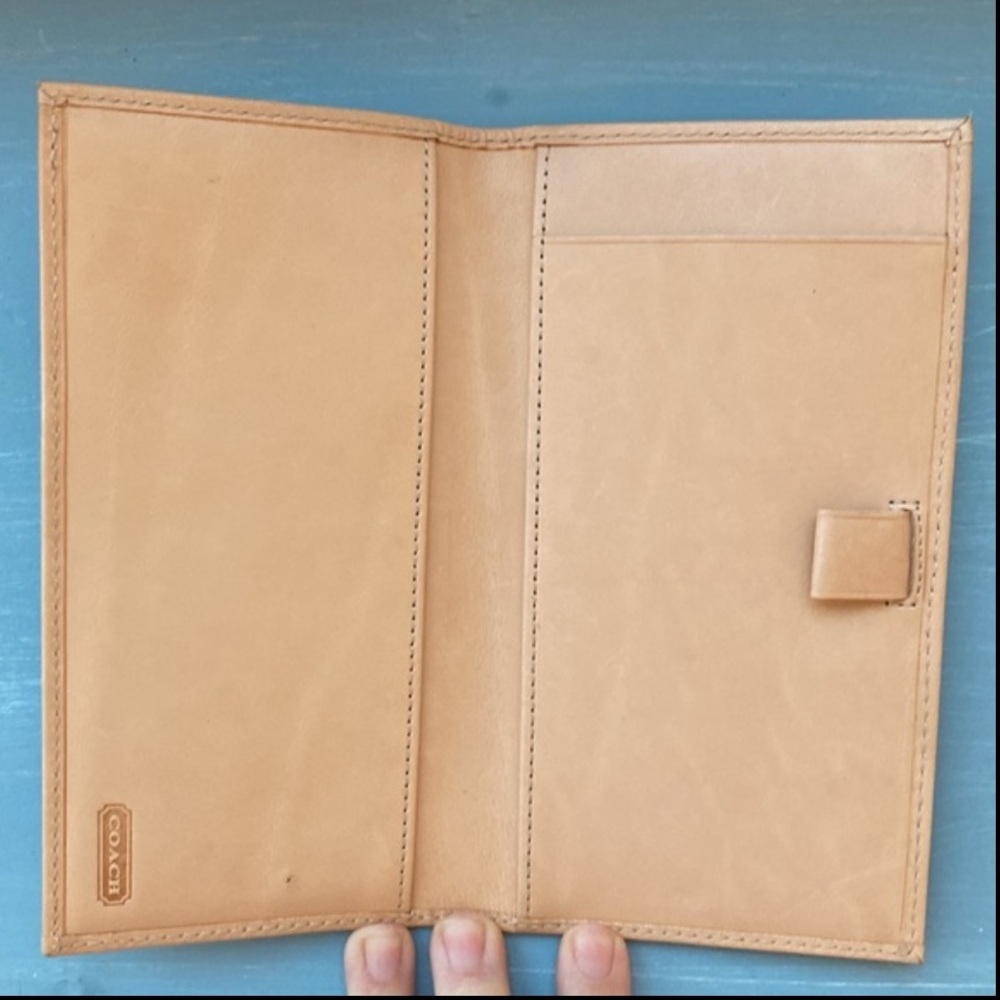 Coach Logo Checkbook Wallet - Picture 8 of 12